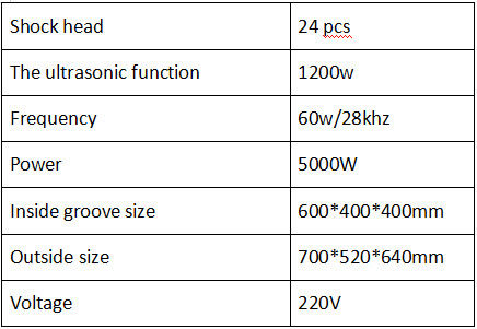 220 Volt Oil SUS304 Ultrasonic Cleaning Machines